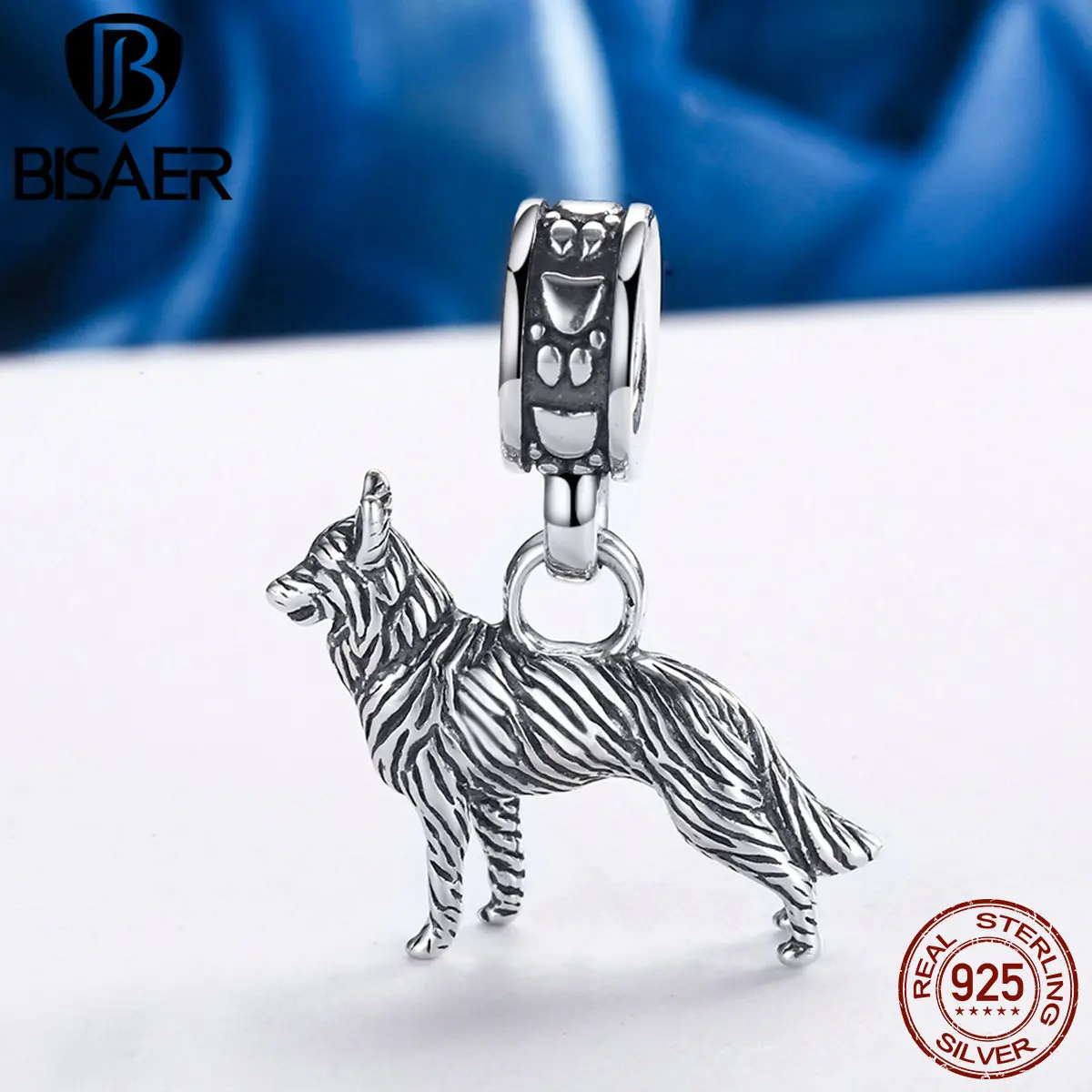 925 Sterling Silver My Pet Dog, A Dog's Story Sheepdog Pendants Fit Charms Silver 925 Original Bracelet Necklace Jewelry
925 Sterling Silver My Pet Dog, A Dog's Story Sheepdog Pendants Fit Charms Silver 925 Original Bracelet Necklace Jewelry