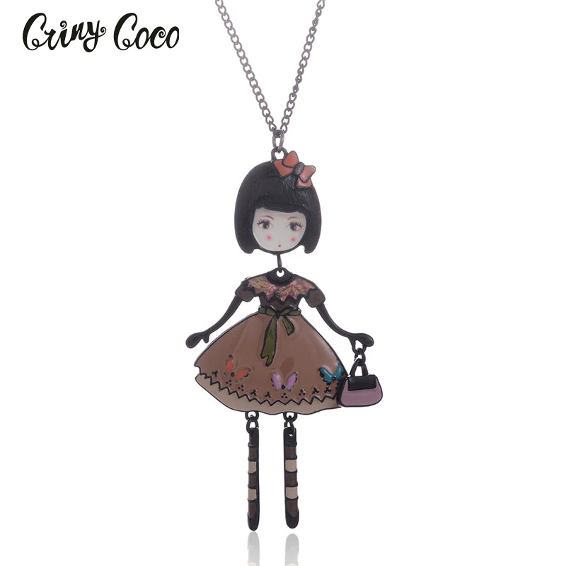 Girl Shape Necklace&Pendant Trendy Enamel Zinc Alloy Charm Girl Pendant Metal Long Women Necklace Chain Women Jewelry Wholesale
Girl Shape Necklace&Pendant Trendy Enamel Zinc Alloy Charm Girl Pendant Metal Long Women Necklace Chain Women Jewelry Wholesale