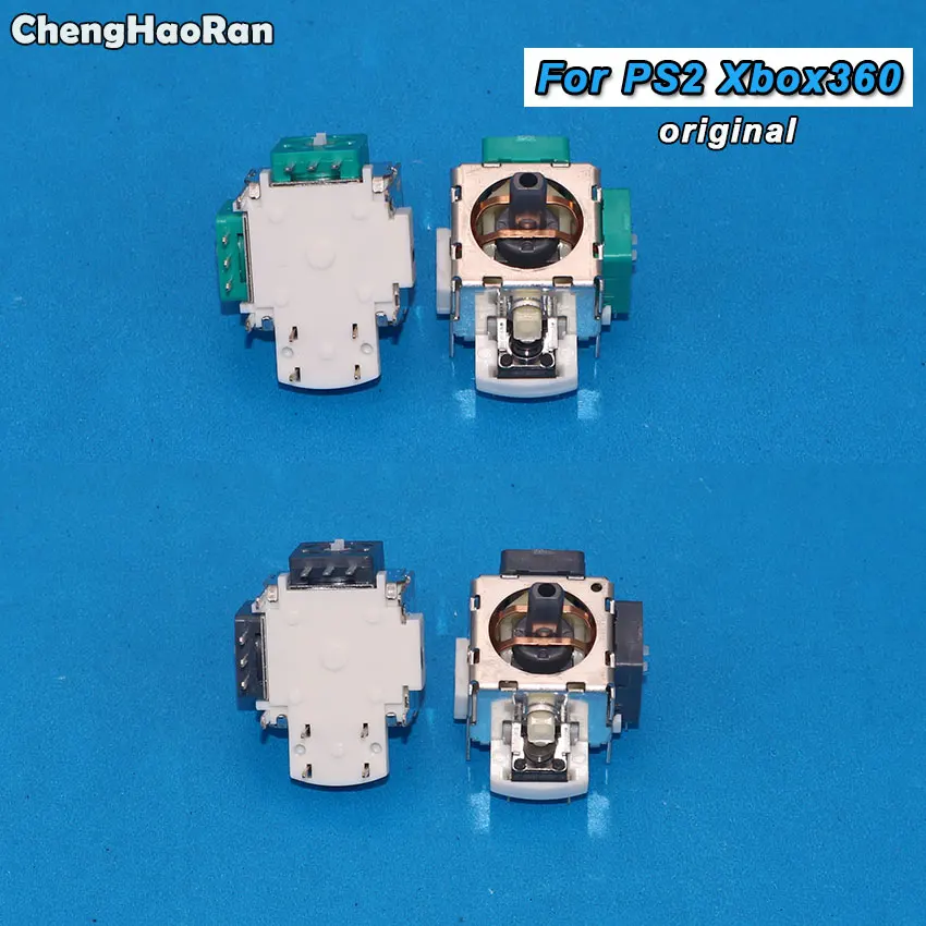 

ChengHaoRan 2pcs 3D Analog Joystick Stick Potentiometer Module Sensor Repair Parts For Microsoft Xbox 360/For PS2 Controller