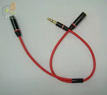 1 male to 2 female branch red audio cable splitter earphone 1to2 cable Headphone Earphone Audio Cable Mic Splitter to PC 500pcs
1 male to 2 female branch red audio cable splitter earphone 1to2 cable Headphone Earphone Audio Cable Mic Splitter to PC 500pcs