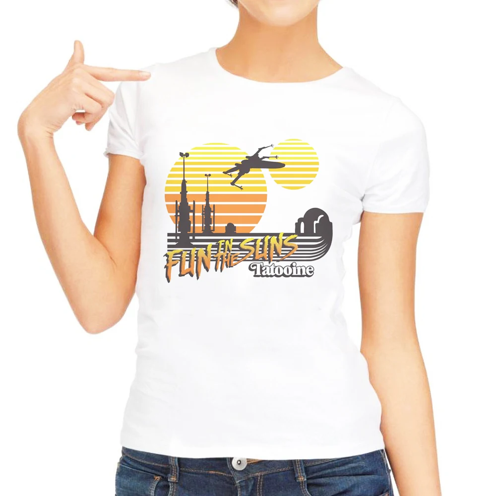 Star Wars Welcome To Tatooine Adult Womens T Shirt 2019 Harajuku Funny Tee Shirt New Fashion Brand Ladies White T-Shirt Tops
Star Wars Welcome To Tatooine Adult Womens T Shirt 2019 Harajuku Funny Tee Shirt New Fashion Brand Ladies White T-Shirt Tops