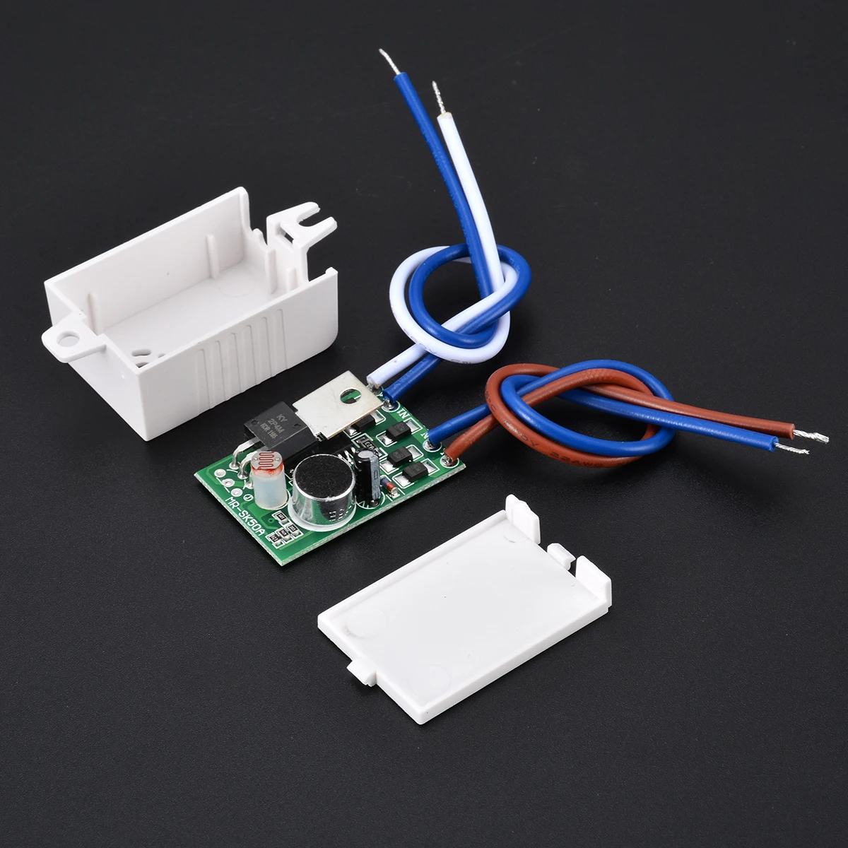 Automatic Auto On Off Photocell Street Light Switch AC 220V 50/60Hz Sound-Light Controlled Sound Voice Sensor Control Switches