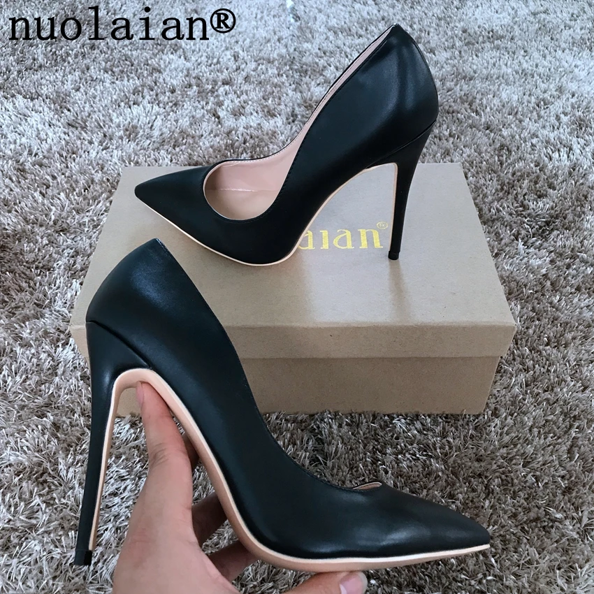 

Black High Heel Shoes Woman Wedding Shoes Womens Pointed Toe High Heels Patent Leather Pumps Women Pump Lady Shoes 8 10 12CM