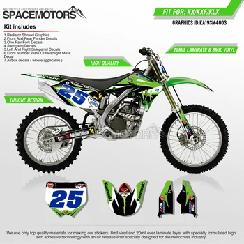 MotoSpace Customized Team Graphics Backgrounds Decals 3M Custom Stickers For KAWASAKI KX250F 2004 2005 003
MotoSpace Customized Team Graphics Backgrounds Decals 3M Custom Stickers For KAWASAKI KX250F 2004 2005 003