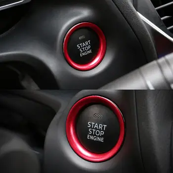 Car Interior Console Engine Start/Push Button Cover Trim Aluminum Alloy Red Fit Mazda 3 2014~17
Car Interior Console Engine Start/Push Button Cover Trim Aluminum Alloy Red Fit Mazda 3 2014~17