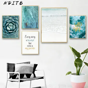 Scandinavian Sea Flower Feather Canvas Wall Art Poster Nordic Style Landscape Print Painting Nature Decoration Pictures
Scandinavian Sea Flower Feather Canvas Wall Art Poster Nordic Style Landscape Print Painting Nature Decoration Pictures