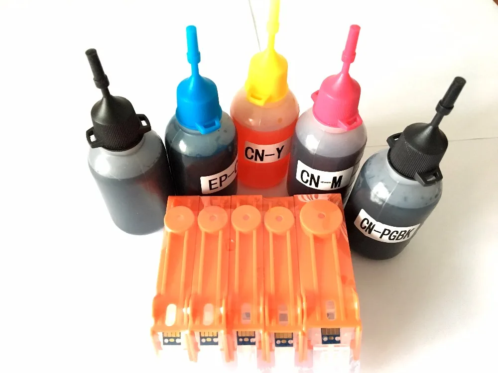 PGI-425 CLI-426 Ink Refill Kit For Canon PIXMA MG5240 MG5140 IP4840 IX6540 IP4940 MG5340 MX894 MX884 MX714 IX6540 Printers
PGI-425 CLI-426 Ink Refill Kit For Canon PIXMA MG5240 MG5140 IP4840 IX6540 IP4940 MG5340 MX894 MX884 MX714 IX6540 Printers
