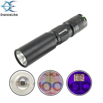 1PC DanceLite C3 UV 395nm Waterproof Portable Ultra Violet LED Flashlight, Money Detection Torch (AA)
1PC DanceLite C3 UV 395nm Waterproof Portable Ultra Violet LED Flashlight, Money Detection Torch (AA)