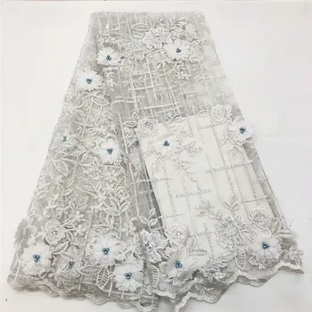 Latest African Laces 2018 3d Lace Fabric Wedding Nigerian French Tulle Lace Fabric With Beades 5yards Teal African lace RF3-55
Latest African Laces 2018 3d Lace Fabric Wedding Nigerian French Tulle Lace Fabric With Beades 5yards Teal African lace RF3-55
