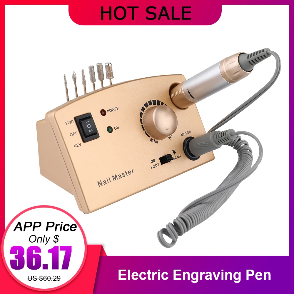 35000rpm Mini Electric Drill Grinder Engraver Engraving Pen Grinding Machine Power Rotary Tool for Nail Art Woodworking
35000rpm Mini Electric Drill Grinder Engraver Engraving Pen Grinding Machine Power Rotary Tool for Nail Art Woodworking
