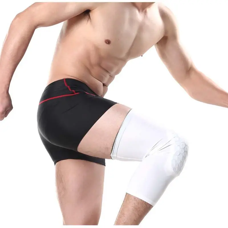 Men Breathable Sports Knee Pads Honeycomb Long Support Knee Pad Leg Sleeve Basketball Sports Protector
Men Breathable Sports Knee Pads Honeycomb Long Support Knee Pad Leg Sleeve Basketball Sports Protector