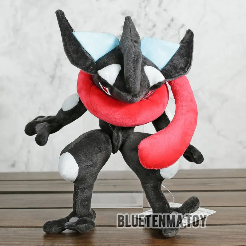 Plush Doll Greninja Shiny Black 27CM For Kids Soft Cartoon Dolls Stuffed Toys Retail
Plush Doll Greninja Shiny Black 27CM For Kids Soft Cartoon Dolls Stuffed Toys Retail