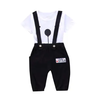 shaunyging # 4008 2Pcs Infant Baby Boys Cartoon T Shirt Tops+Suspenders Pants Set Outfits
shaunyging # 4008 2Pcs Infant Baby Boys Cartoon T Shirt Tops+Suspenders Pants Set Outfits