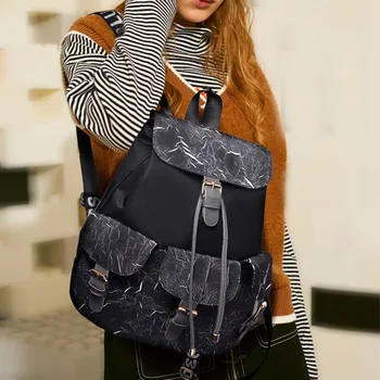1-1838# Korean Version Of The Backpack Multi-pocket Waterproof Zipper Nylon Graffiti Oxford Cloth 15.6-inch Laptop Bag
1-1838# Korean Version Of The Backpack Multi-pocket Waterproof Zipper Nylon Graffiti Oxford Cloth 15.6-inch Laptop Bag