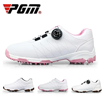 PGM Golf Shoes Ladies Shoes Anti Sideslip Automatic Rotation Shoelace Waterproof Bbreathable Women Golf Shoe
PGM Golf Shoes Ladies Shoes Anti Sideslip Automatic Rotation Shoelace Waterproof Bbreathable Women Golf Shoe