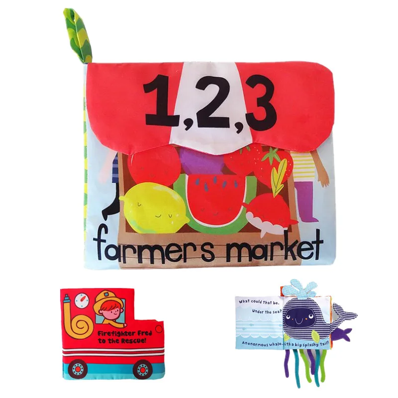 Baby Early Childhood Three-dimensional Cloth Book Learning Number Fruit Animal Baby Toy For Early Education 40% Off
Baby Early Childhood Three-dimensional Cloth Book Learning Number Fruit Animal Baby Toy For Early Education 40% Off