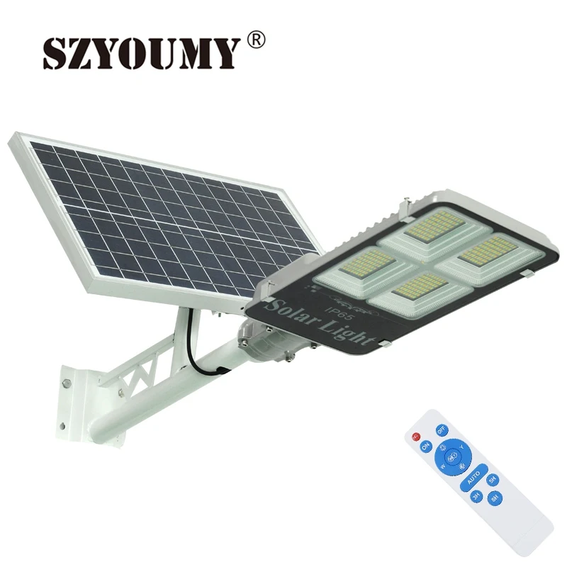 SZYOUMY Led Solar Street light Outdoor Led Solar Light Waterproof Solar Panel Remote Control 200W Solar Led Street Garden Light
SZYOUMY Led Solar Street light Outdoor Led Solar Light Waterproof Solar Panel Remote Control 200W Solar Led Street Garden Light