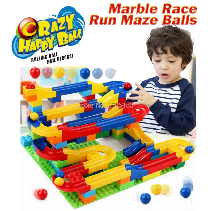 race run maze balls