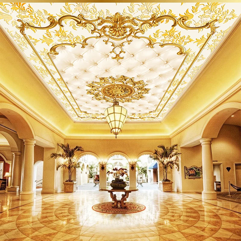 Custom Photo Wallpaper European Style Gold Pattern Murals Living Room Hotel Luxury Decor Wall Cloth Papel De Parede 3D Paisagem
Custom Photo Wallpaper European Style Gold Pattern Murals Living Room Hotel Luxury Decor Wall Cloth Papel De Parede 3D Paisagem
