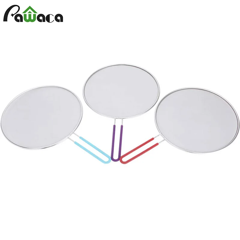 Grease Splatter Screen Stainless Steel Splatter Guard with PP Handle Anti Grease Splash Scald Proof for Frying Pan Cooking Tools
Grease Splatter Screen Stainless Steel Splatter Guard with PP Handle Anti Grease Splash Scald Proof for Frying Pan Cooking Tools
