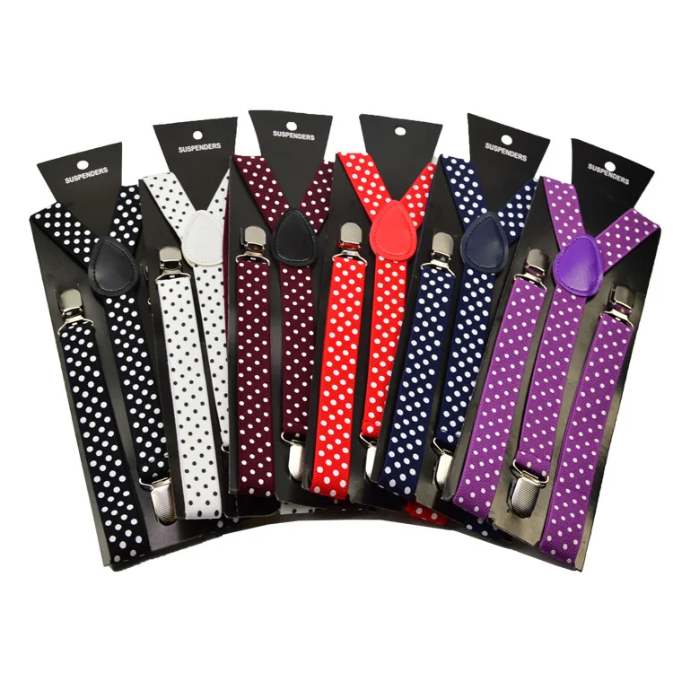 Free shipping 7color women Braces Elastic Polka Dot Slim Suspender 1inch wide mix Y- back Suspenders Wholesale & Retail
Free shipping 7color women Braces Elastic Polka Dot Slim Suspender 1inch wide mix Y- back Suspenders Wholesale & Retail