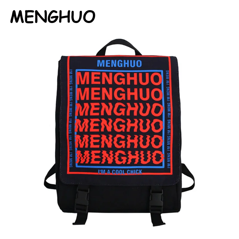 Menghuo Canvas Letter Backpack Print Flip Unisex Backpack New Fashion High Quality Large Capacity Casual Wild Travel Backpack
Menghuo Canvas Letter Backpack Print Flip Unisex Backpack New Fashion High Quality Large Capacity Casual Wild Travel Backpack