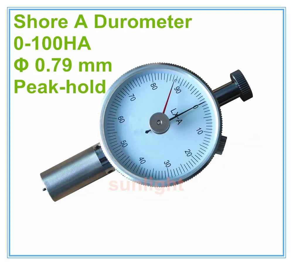 Industrial Grade Analog Shore A Type Hardness Tester 0-100HA Dual Needle with Peak-hold Function
Industrial Grade Analog Shore A Type Hardness Tester 0-100HA Dual Needle with Peak-hold Function