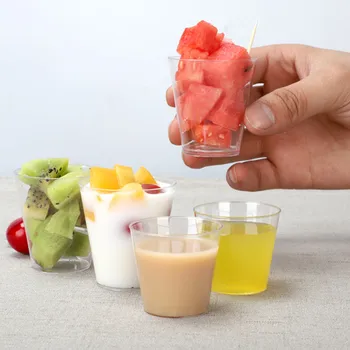 100pcs Tasting cup disposable plastic cup 30ml 50ml small beverage cup transparent aviation cup mini glass kitchen accessories
100pcs Tasting cup disposable plastic cup 30ml 50ml small beverage cup transparent aviation cup mini glass kitchen accessories