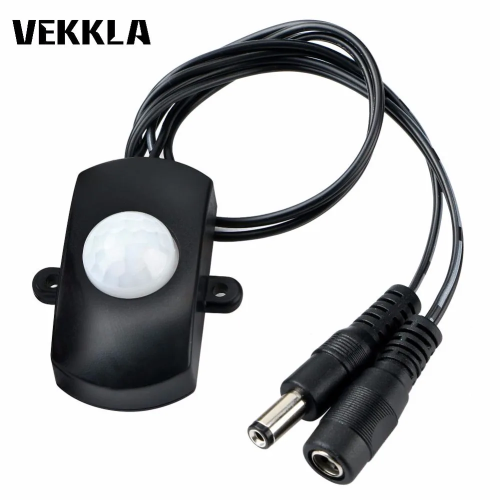 Mini Adjustable Automatic PIR Infrared Motion Sensor Detector Switch 5.5 DC plug/USB LED Light Strip Switch For LED Strip
Mini Adjustable Automatic PIR Infrared Motion Sensor Detector Switch 5.5 DC plug/USB LED Light Strip Switch For LED Strip