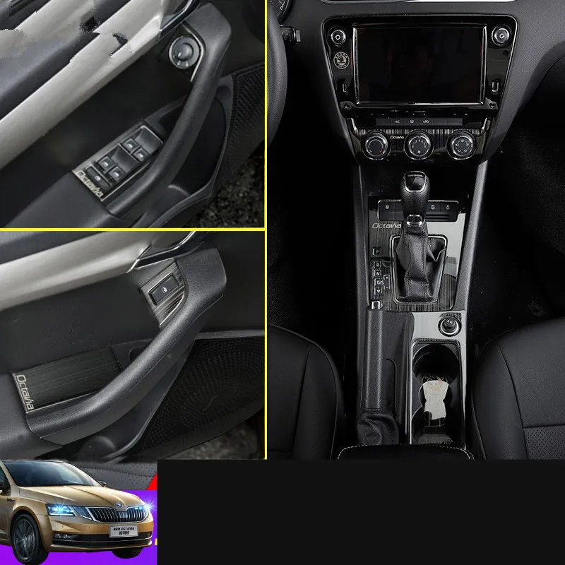 Black Stainless Steel Glasses Window Switch Armrest AC Konb Gear Cup Decorated Frame For Skoda Octavia 2015 16 17 18 2019 AA528B
Black Stainless Steel Glasses Window Switch Armrest AC Konb Gear Cup Decorated Frame For Skoda Octavia 2015 16 17 18 2019 AA528B