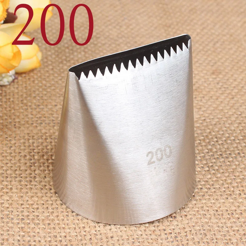 #200 Extra Large Icing Piping Nozzles Cake Decorating Pastry Tip Sets stainless Steel Nozzle Set DIY bake Decorating Tips
#200 Extra Large Icing Piping Nozzles Cake Decorating Pastry Tip Sets stainless Steel Nozzle Set DIY bake Decorating Tips