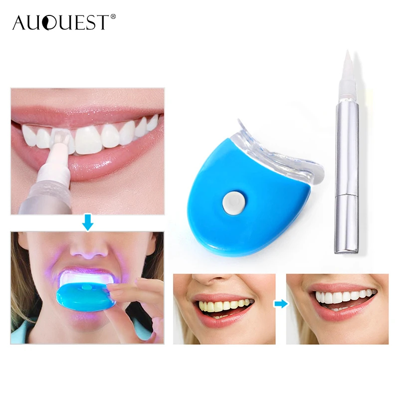 AuQuest Teeth Whitening Dental Bleaching System Whitening Pen Gel LED Bleaching Teeth Accelerator Equipment Teeth Care Kits
AuQuest Teeth Whitening Dental Bleaching System Whitening Pen Gel LED Bleaching Teeth Accelerator Equipment Teeth Care Kits