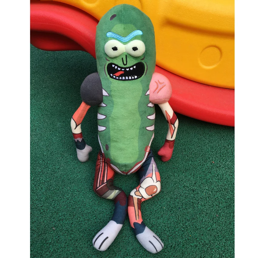 2019New 45cm Funny Rick And Morty Plush Toys Doll Cute Pickle Rick Plush Soft Pillow Stuffed Toys for Children Kids Dropshipping
2019New 45cm Funny Rick And Morty Plush Toys Doll Cute Pickle Rick Plush Soft Pillow Stuffed Toys for Children Kids Dropshipping
