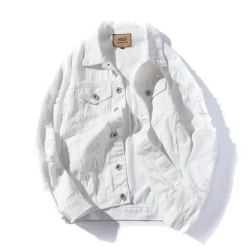 2018 Fashion Jacket Denim Jacket Men Fashion Hole fashion trend Turn-Down Spring Outerwear
2018 Fashion Jacket Denim Jacket Men Fashion Hole fashion trend Turn-Down Spring Outerwear