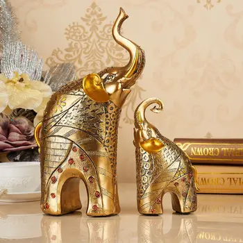 1 Pair European Style Elephant Statue Crafts Animal Ornament Home Decor LuckyLiving Room Cabinets Decoration Wedding Gifts
1 Pair European Style Elephant Statue Crafts Animal Ornament Home Decor LuckyLiving Room Cabinets Decoration Wedding Gifts