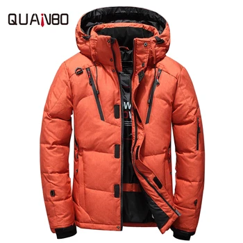 QUANBO 2019 New Arrival Design Thick Keep Warm Winter Leisure Fashion Down Jacket Men Short Slim Fit Hooded Coat Parkas
QUANBO 2019 New Arrival Design Thick Keep Warm Winter Leisure Fashion Down Jacket Men Short Slim Fit Hooded Coat Parkas