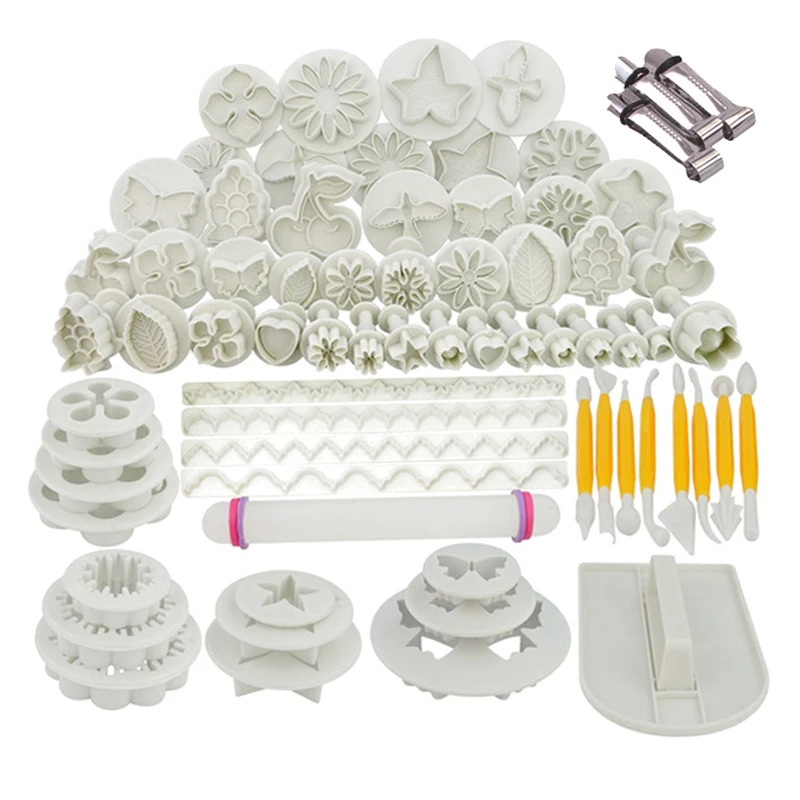 Sugarcraft Cake Decorating Tools Fondant Plunger Cutters Cake Tools Cookie Biscuit Cake Mold Bakeware Accessories GYH
Sugarcraft Cake Decorating Tools Fondant Plunger Cutters Cake Tools Cookie Biscuit Cake Mold Bakeware Accessories GYH