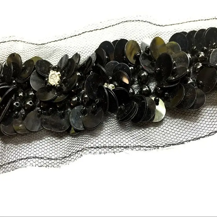2yards Sequin Lace Collar Trim Pearl Beaded Lace Rhinestone Mesh Ribbon Applique DIY Handmade Sewing Wedding Dress Accessories
2yards Sequin Lace Collar Trim Pearl Beaded Lace Rhinestone Mesh Ribbon Applique DIY Handmade Sewing Wedding Dress Accessories