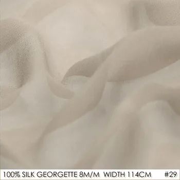 SILK GEORGETTE 114cm width 8momme/100% Natural Silk Fashion Chiffon Fabric Light Camel NO 29
SILK GEORGETTE 114cm width 8momme/100% Natural Silk Fashion Chiffon Fabric Light Camel NO 29