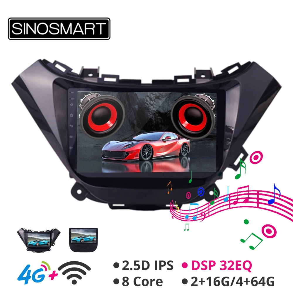 Sinosmart Android 8.1 Car GPS Navigation Radio for Chevrolet Malibu XL 2015-2016 2din 2.5D IPS/QLED Screen
Sinosmart Android 8.1 Car GPS Navigation Radio for Chevrolet Malibu XL 2015-2016 2din 2.5D IPS/QLED Screen