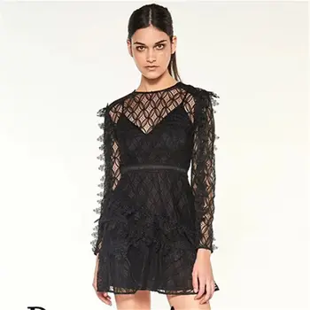 2019 Dress Sexy Celebrity Elegant Full Lace See-Through Women Mesh Print O Neck Night Club Party Body con Dresses Wholesale
2019 Dress Sexy Celebrity Elegant Full Lace See-Through Women Mesh Print O Neck Night Club Party Body con Dresses Wholesale