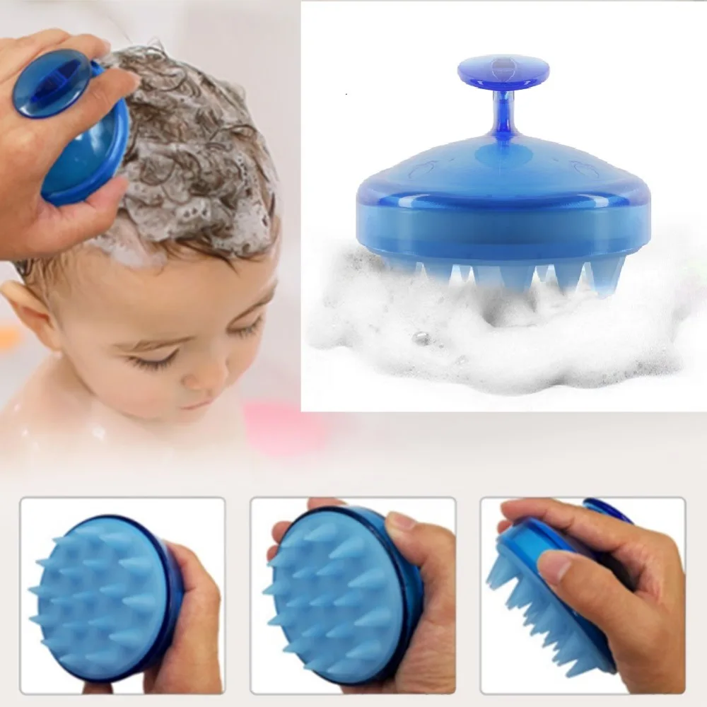 1 pcs Spa Silicone Head Brush Body Shampoo Scalp Massage Brush Slimming Massage Comb Hair Washing Comb Shower Bath Brush
1 pcs Spa Silicone Head Brush Body Shampoo Scalp Massage Brush Slimming Massage Comb Hair Washing Comb Shower Bath Brush