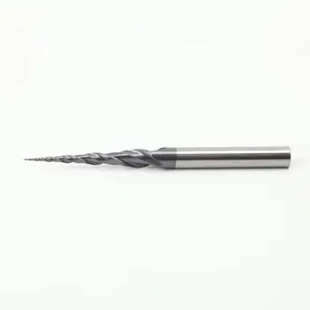 R0.5x20.5xD4x50x2T HRC55 TiAlN Coated Solid Carbide 2 Flute Taper Ball Nose End Mills
R0.5x20.5xD4x50x2T HRC55 TiAlN Coated Solid Carbide 2 Flute Taper Ball Nose End Mills