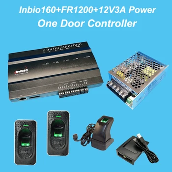 Inbio160 fingerprint & RFID door access control system Kit +12V3A battery function power+FR1200+Zk4500 Reader One Door Access
Inbio160 fingerprint & RFID door access control system Kit +12V3A battery function power+FR1200+Zk4500 Reader One Door Access