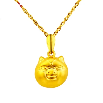 Solid 24K Yellow Gold Pendant Women 999 Gold Cute Pig Pendant 2g
Solid 24K Yellow Gold Pendant Women 999 Gold Cute Pig Pendant 2g