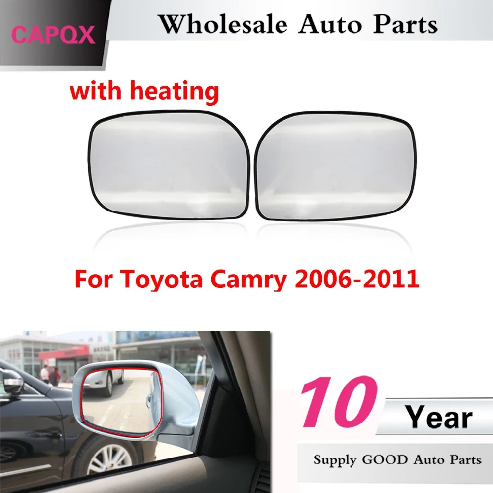 CAPQX Outside Rearview Mirror Glass Mirror Lens with heating For Toyota Camry 2006 2007 2008 2009 2010 2011 ACV4# AHV41
CAPQX Outside Rearview Mirror Glass Mirror Lens with heating For Toyota Camry 2006 2007 2008 2009 2010 2011 ACV4# AHV41