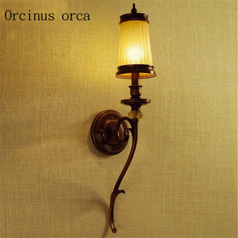 American village long wall lamp living room background wall bedroom Southeast Asia wall lamp Mediterranean iron wall lamp
American village long wall lamp living room background wall bedroom Southeast Asia wall lamp Mediterranean iron wall lamp