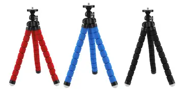 Large Red Black Blue Flexible Tripod Portable Octopus Stand Mount Bracket Holder Monopod For Mobile Phones Camera Camcorder
Large Red Black Blue Flexible Tripod Portable Octopus Stand Mount Bracket Holder Monopod For Mobile Phones Camera Camcorder