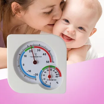 Home Dial Thermometer Humidity Temperature Sensor High Accuracy Useful Nursery Baby House Room Thermometers Home Wet Measurement
Home Dial Thermometer Humidity Temperature Sensor High Accuracy Useful Nursery Baby House Room Thermometers Home Wet Measurement