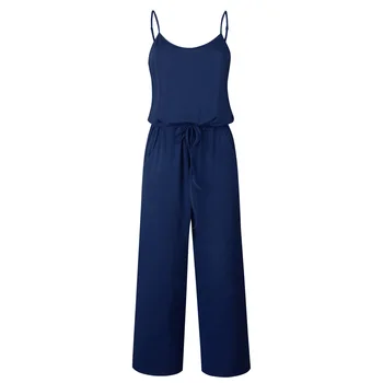 Wontive 2019 Pure Dark Blue Women Super Comfy Jumpsuit Fashion Trend Sling Loose Piece Trousers
Wontive 2019 Pure Dark Blue Women Super Comfy Jumpsuit Fashion Trend Sling Loose Piece Trousers